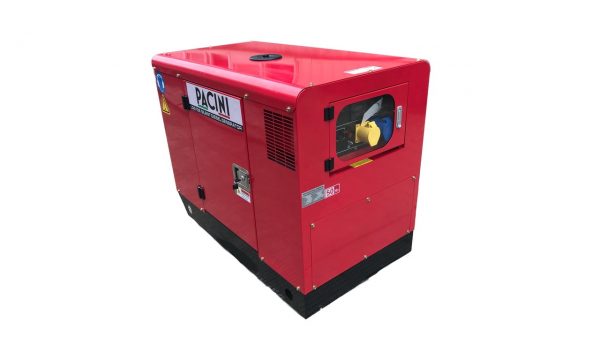 Pacini LDG12S 12.5KVA Silent Diesel Canopy Generator