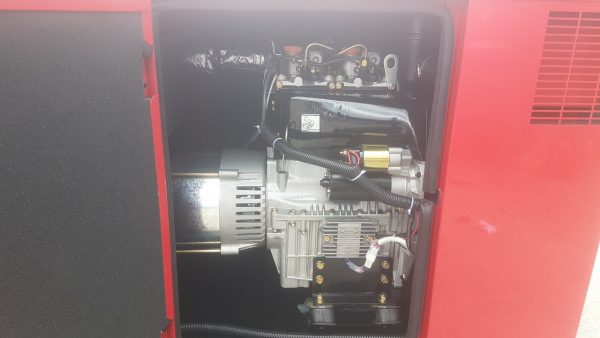 Pacini LDG12S3 13.7KVA 3 Phase Diesel Canopy Generator
