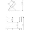 3000kg Low Profile High Rise Scissor Lift