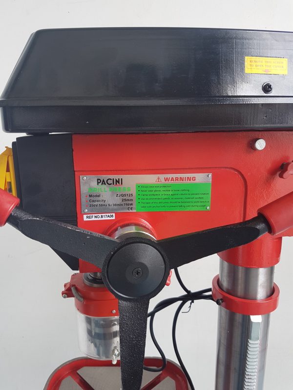 Pacini 750W 25mm Pillar drill