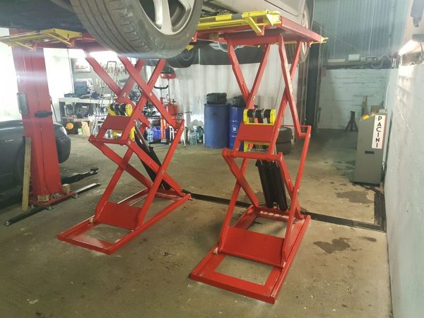 3000kg Low Profile High Rise Scissor Lift