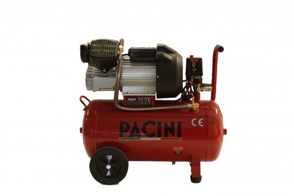 Pacini 50 Litre Compressor 3hp 12.8cfm