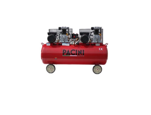 Pacini 300 Litre Tandem Compressor 6HP Single Phase