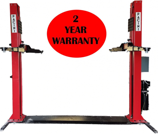 2 post lift 4000kg heavy duty
