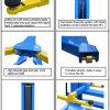 Pacini 2500kg Single Post Lift