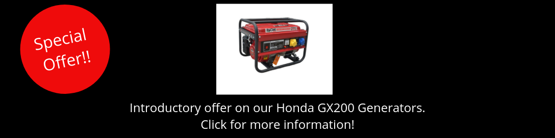Honda Generator Special Offer